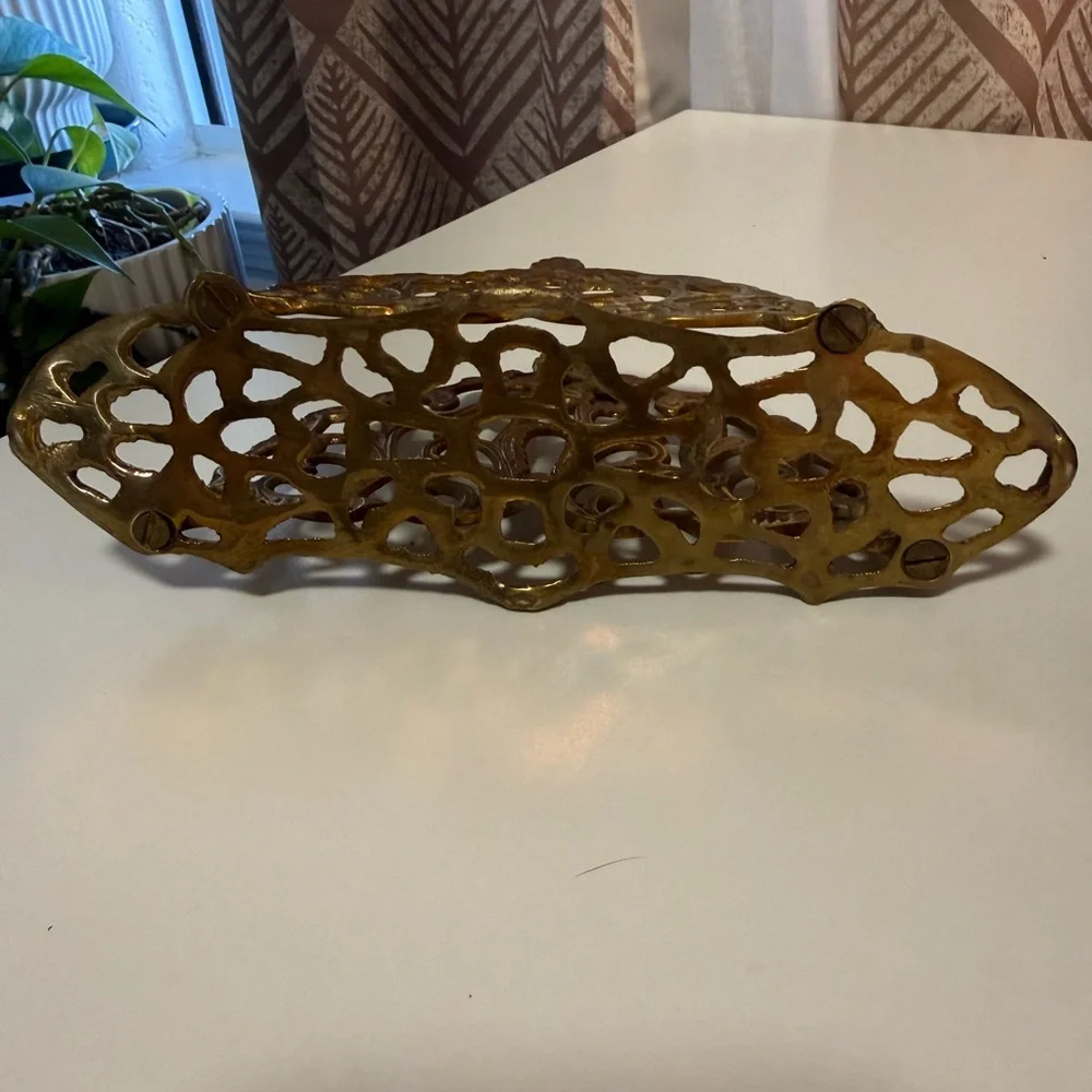 Vintage Brass Letter Holder - Picture 5 of 9